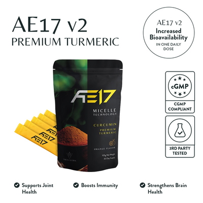AE17 (v2)® Premium Turmeric Extract with Patented Micelle Technology™