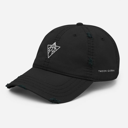 Theon Logo Distressed Dad Hat