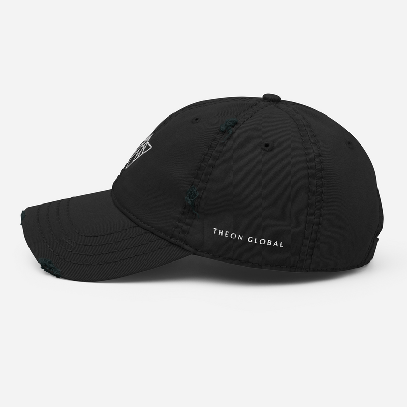 Load image into Gallery viewer, Theon Logo Distressed Dad Hat
