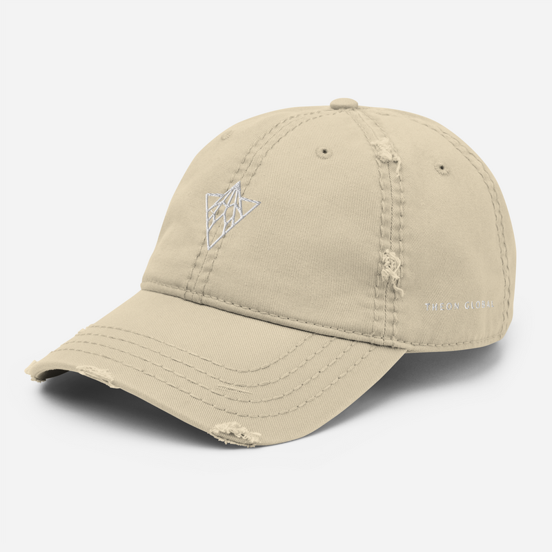 Load image into Gallery viewer, Theon Logo Distressed Dad Hat
