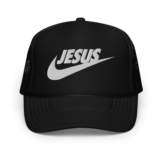 Just Jesus Foam trucker hat
