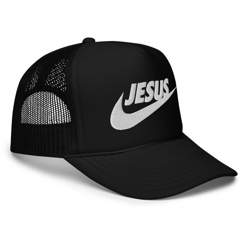 Load image into Gallery viewer, Just Jesus Foam trucker hat
