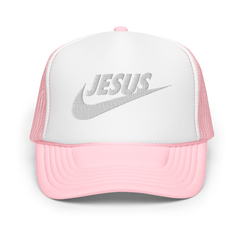 Load image into Gallery viewer, Just Jesus Foam trucker hat
