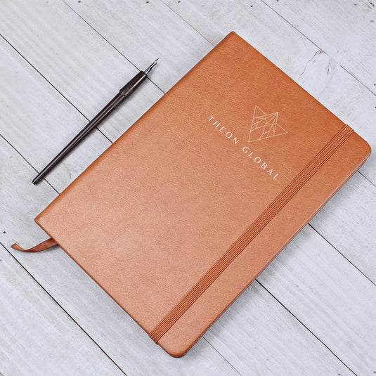 Theon Logo - Leather Journal